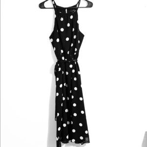 Black and White Polka Dot Dress - NEVER WORN